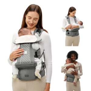 Bc Babycare Hexa Effortless Baby Carrier with Hip Seat